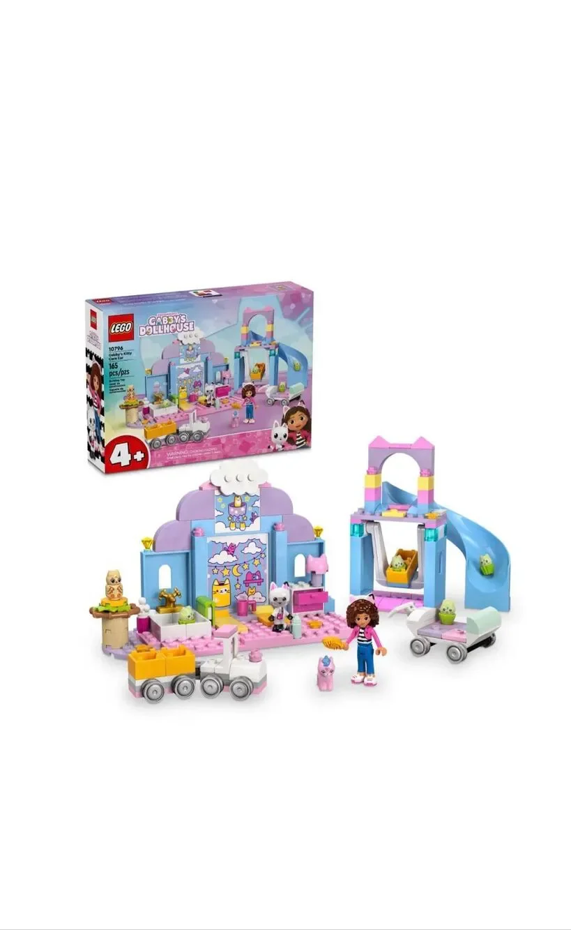 LEGO Gabby's Dollhouse 10796 Gabby's Kitty Care Ear New Factory incomplete